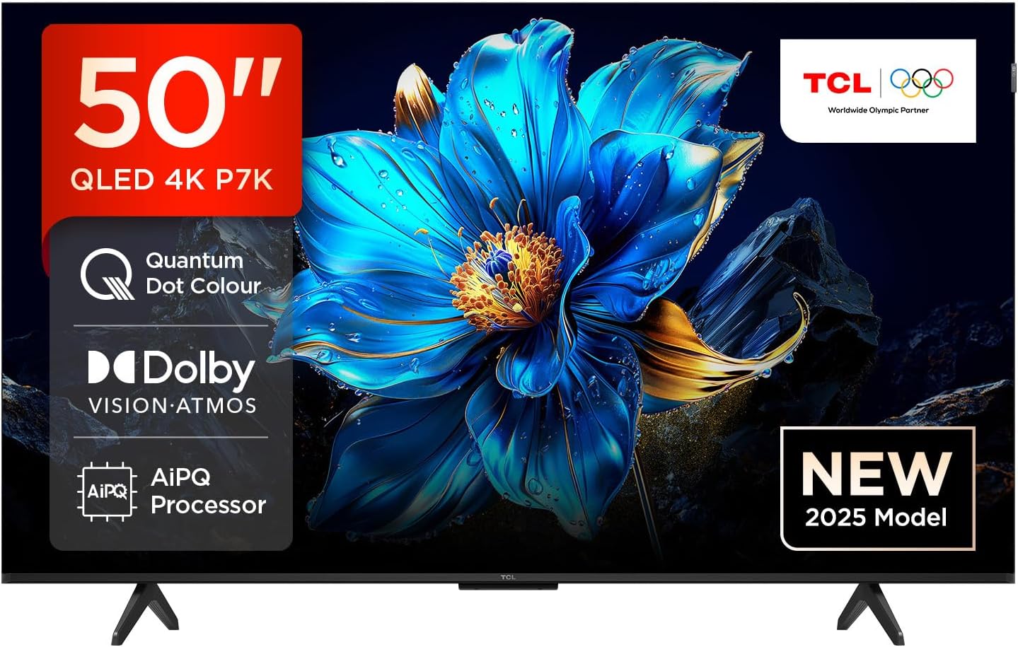 TCL QLED 50" UHD 60Hz Smart GOOGLE TV