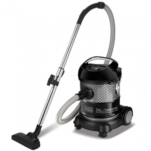 Black+Decker Barrel Vacuum Cleaner 2000W 20L Bagless