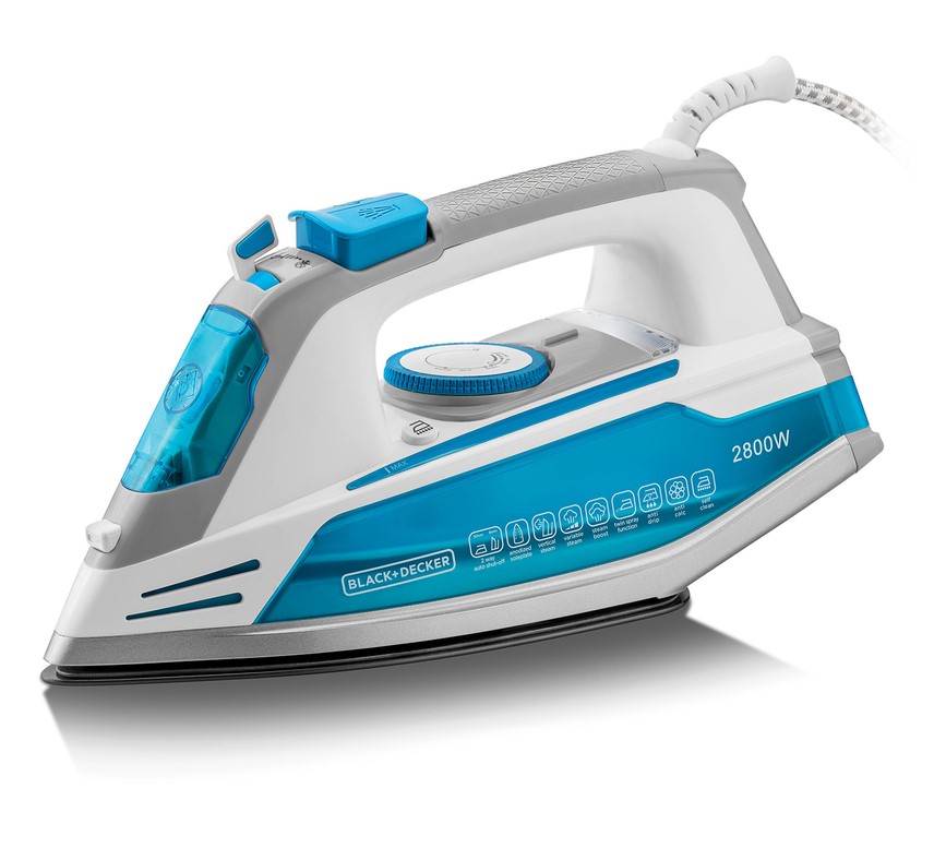 Black+Decker Steam Iron 2800W 110G/Min Anodized