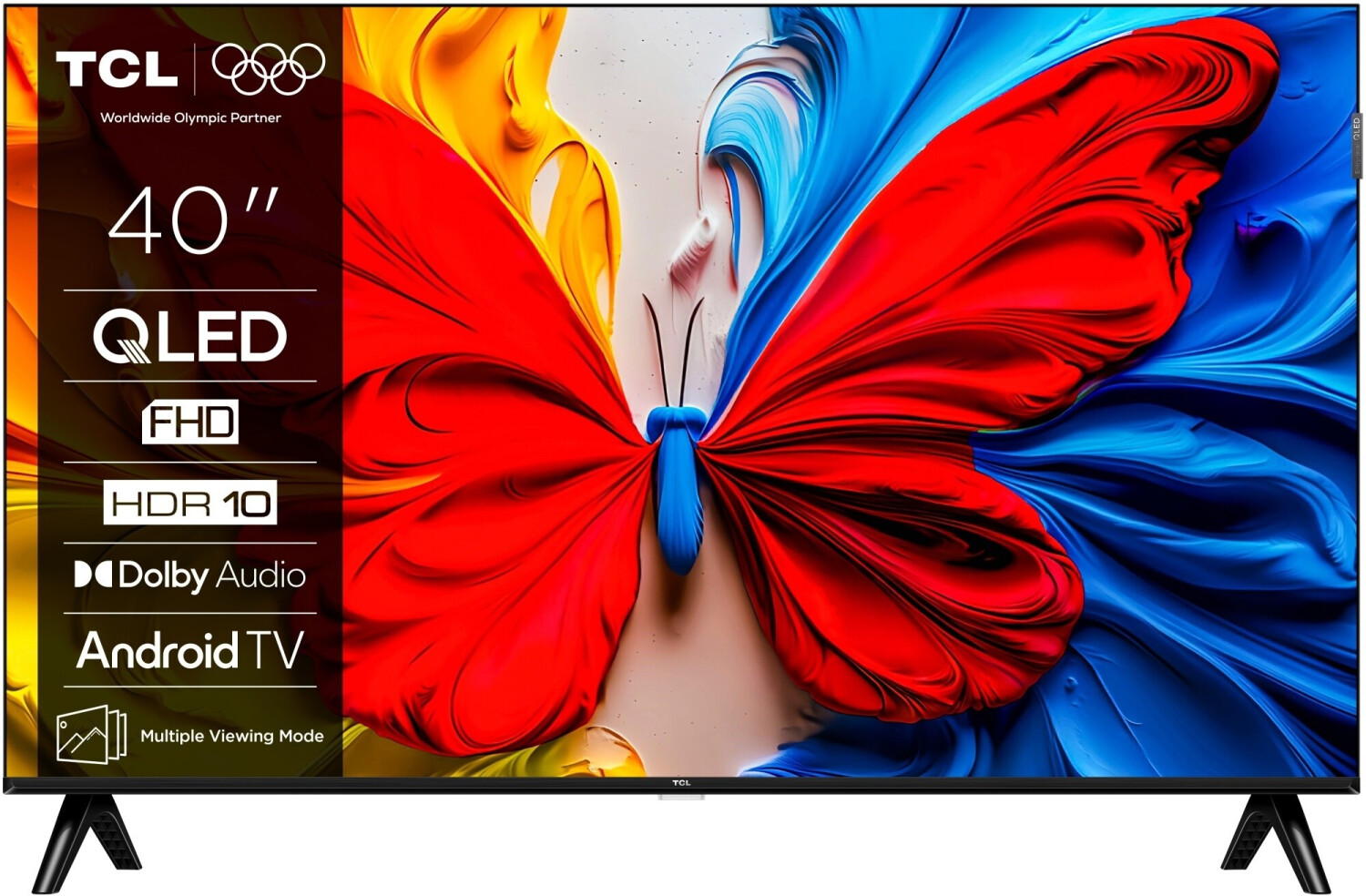 TCL 40" QLED FHD Smart GOOGLE TV