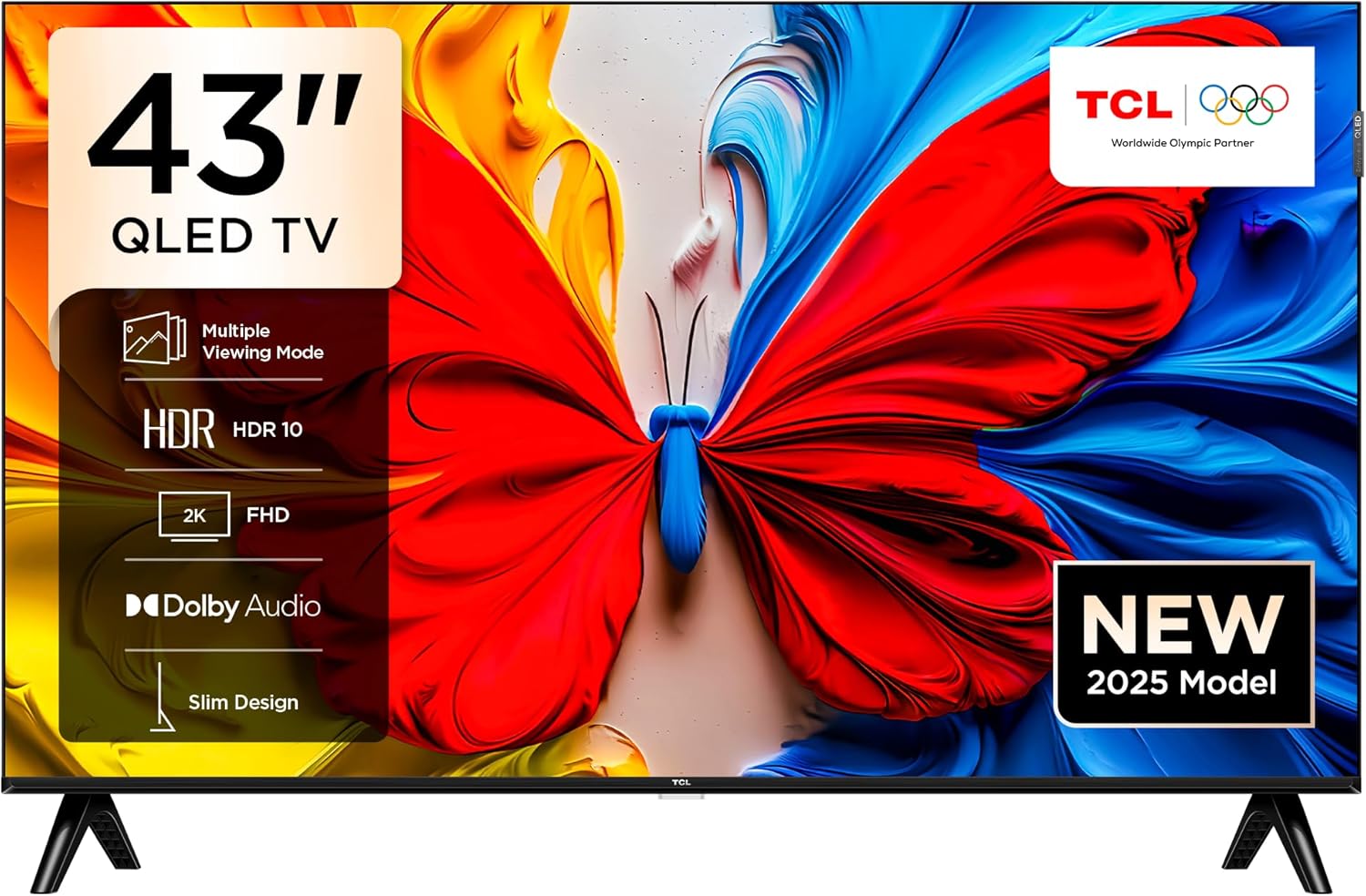 TCL 43" QLED FHD Smart GOOGLE TV