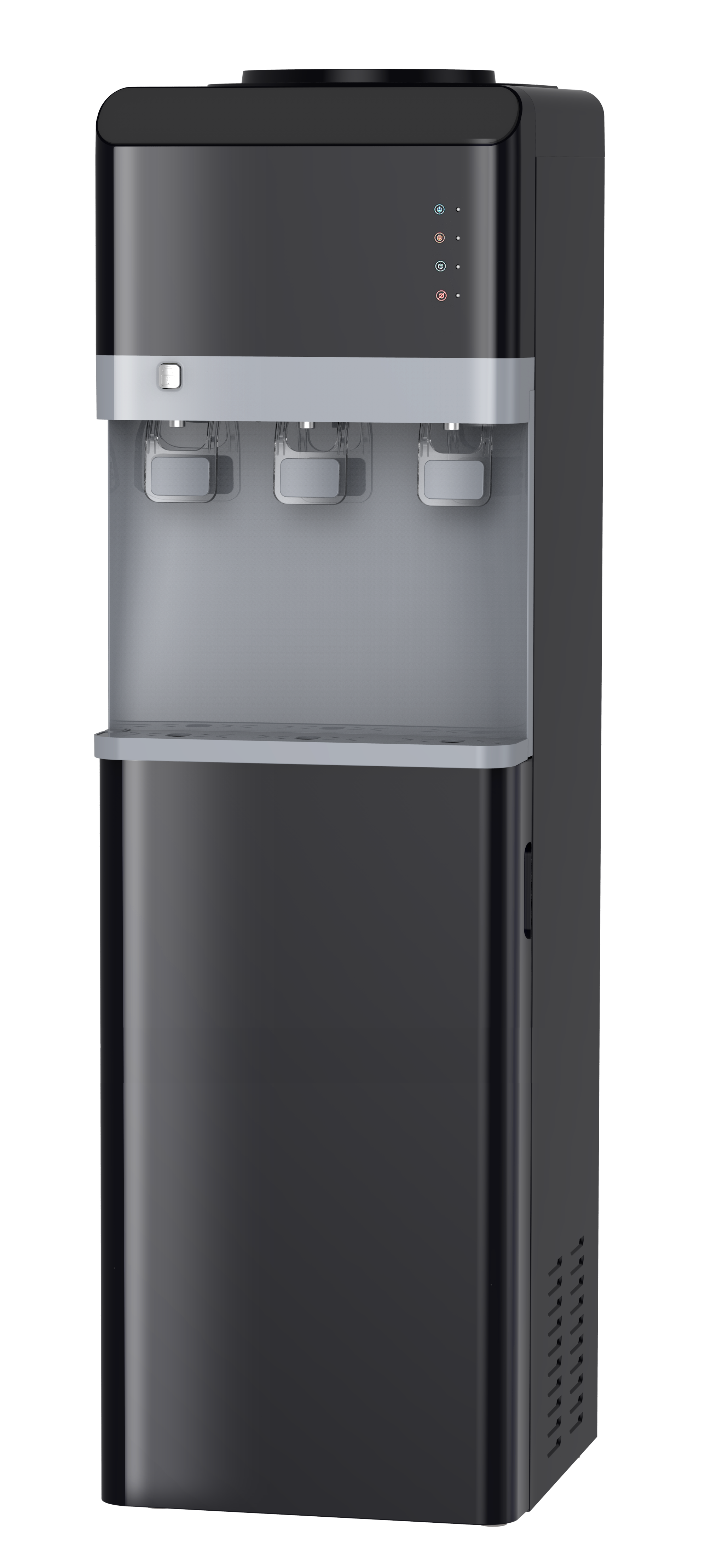 SuperChef Top Loading Water Dispenser 3 Knobs Black