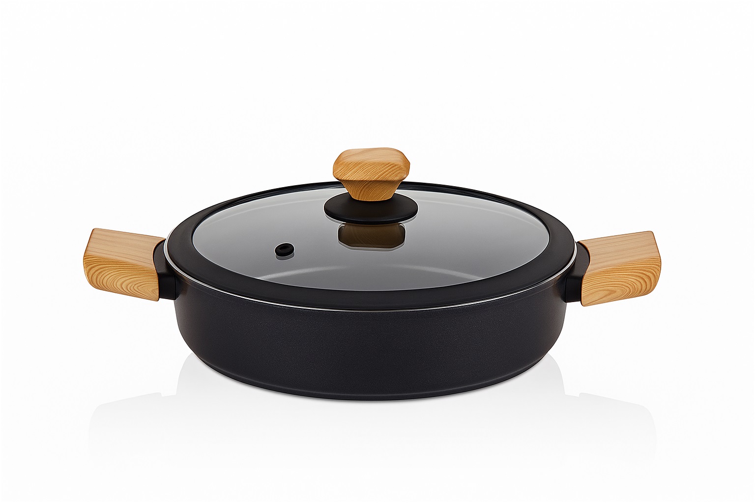 Falez AURIS CRYSTAL 4 MM 24 CM SHALLOW CASSEROLE