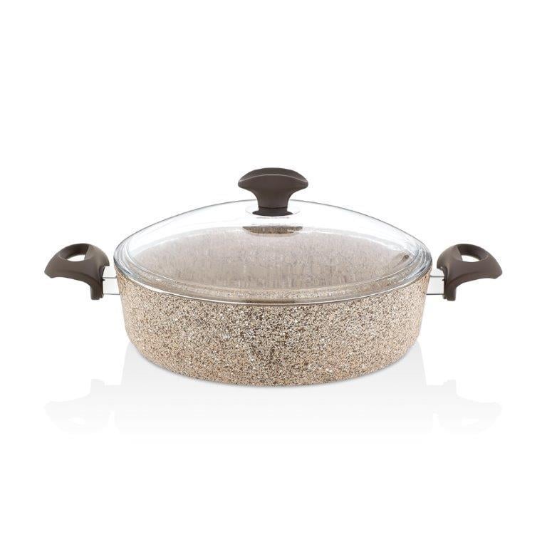 Falez Creamy Premium 26x7cm Shallow Casserole