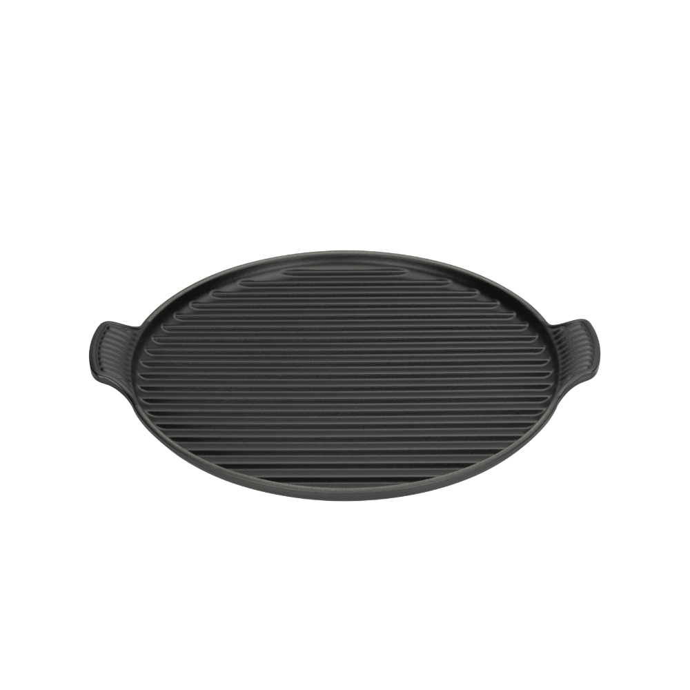 Le Creuset Extra Large Round Grill with Handle 32cm (Black)