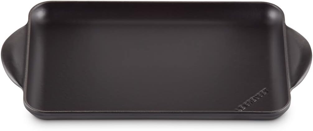 Le Creuset Traditional Rectangular Grill 32x22cm (Black)