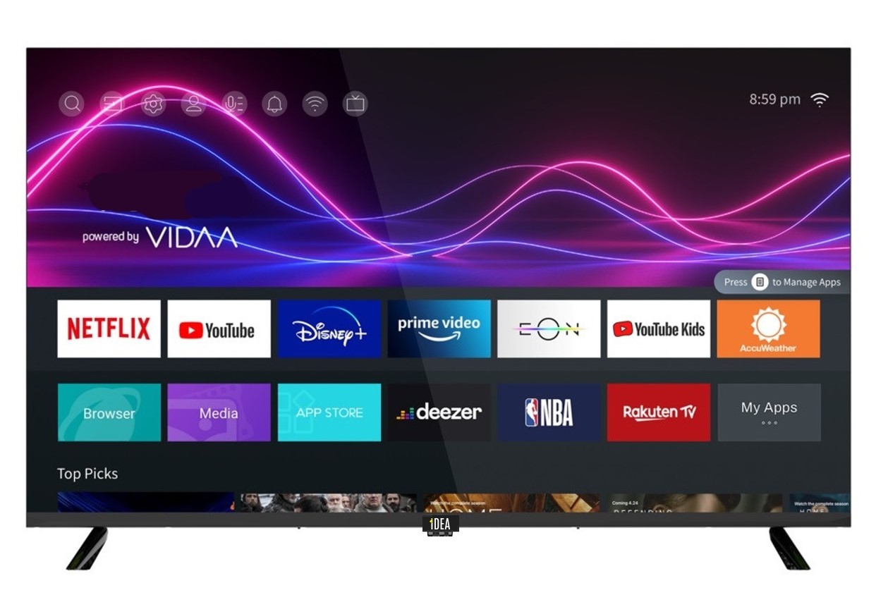 IDEA LED 40" Frameless Full HD Smart Android TV