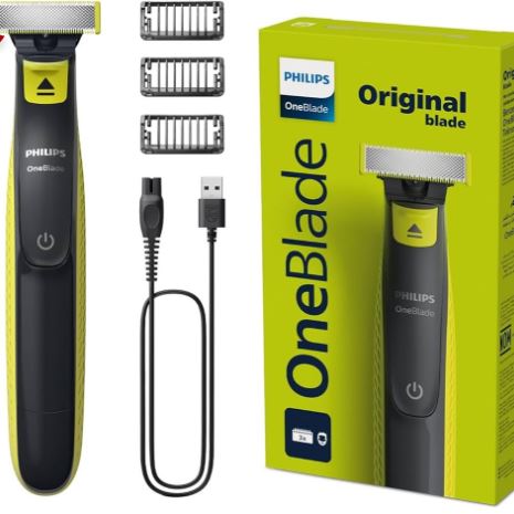 Philips Shaver One Blade Hybrid Electric Beard 1's