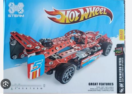 Hot Wheel Steam F1 Car Stainless Steel