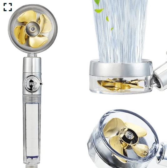 TurgoCharged Water Saving Shower 1' s
