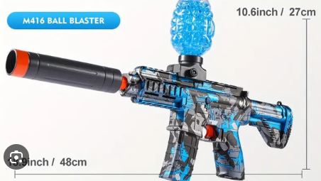 M416 Educational Assembly Toy Rifle (7–8 mm Gel Beads)