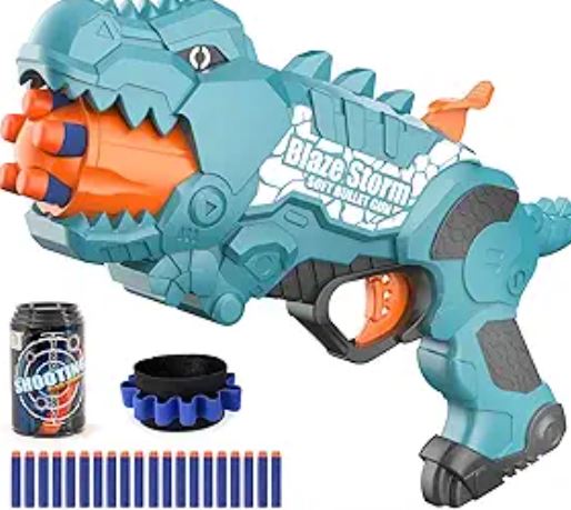 Dinosaur Soft Bullet Toy Blaster Set (2-Piece)