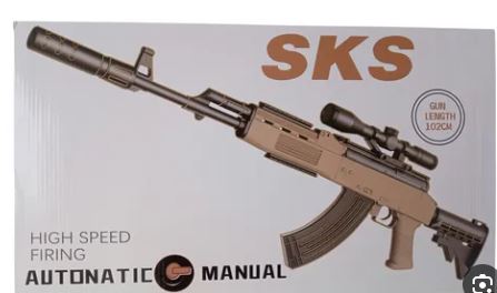 SKS Style Large Toy Blaster – 102 cm (Auto & Manual)