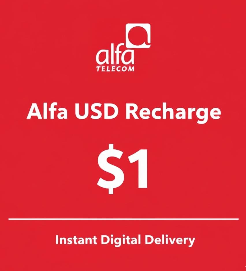 Alfa Usd Only Recharge 1 $
