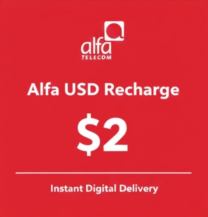 Alfa Usd Only Recharge 2 $