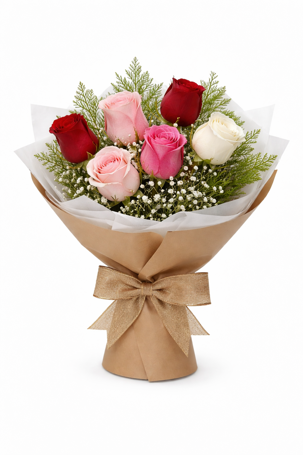 The Sweetheart Medley Bouquet 6's