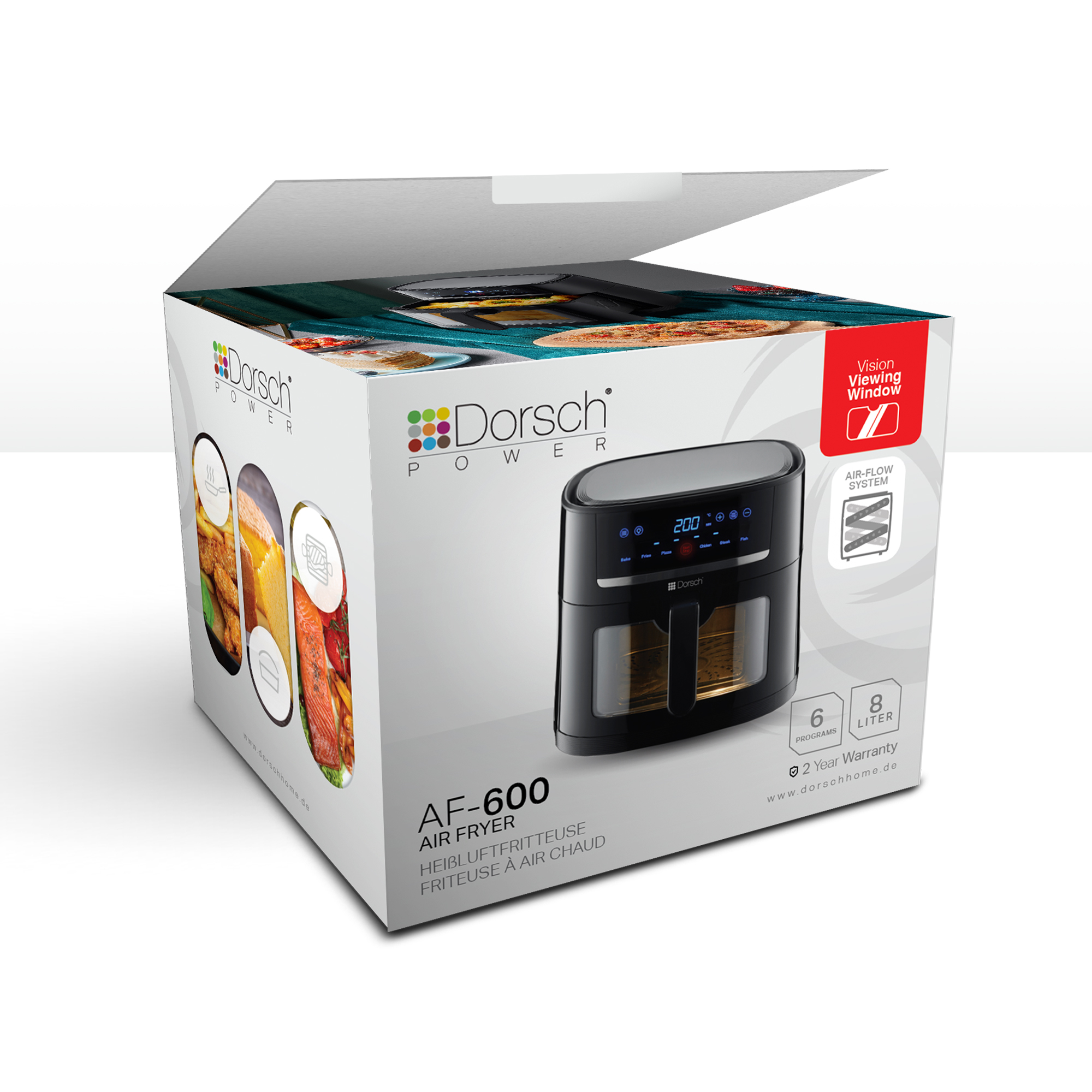 Dorsch Air Fryer Window AF-600 8 L