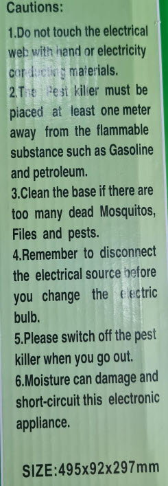 PestKiller Power 30 Watts (49.5x9.2x29.7)cm