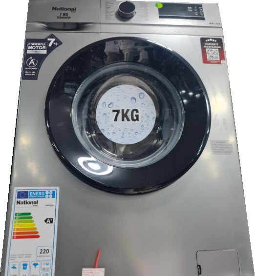 National Pro Washing Machine 7 Kg 1200 RPM
