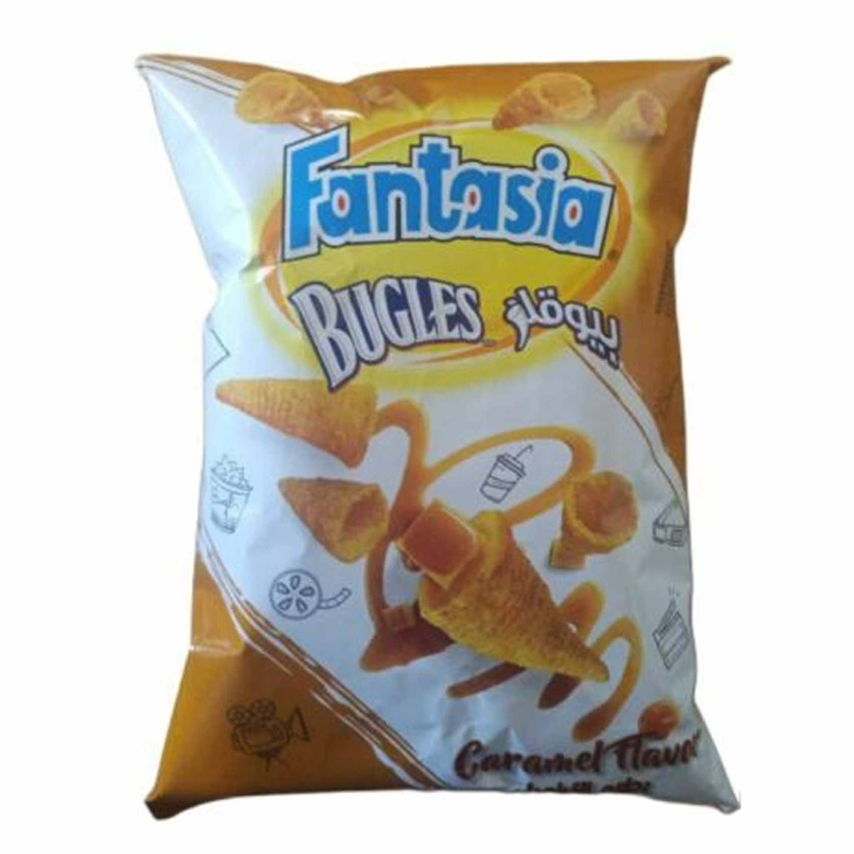 Fantasia Bugles Caramel 48 g