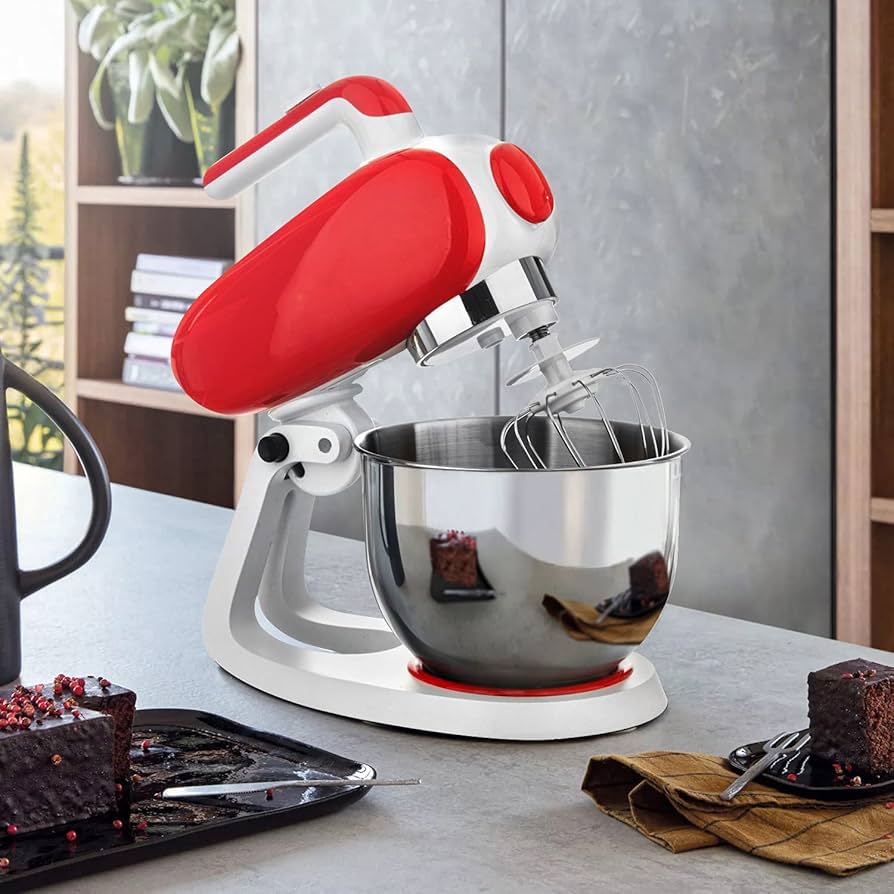 Kasanova Planetary Stand Mixer with Stainless Steel Bowl 1000 W