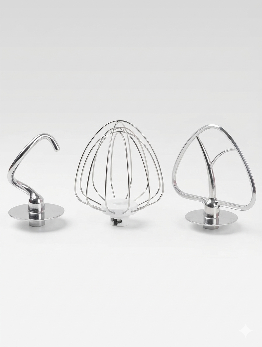 Kasanova Planetary Stand Mixer with Stainless Steel Bowl 1000 W