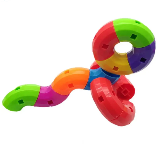 Flexible Bending Construction Blocks