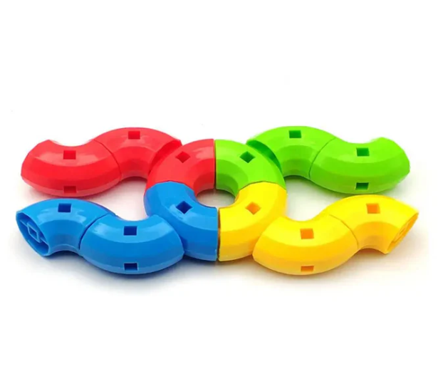 Flexible Bending Construction Blocks