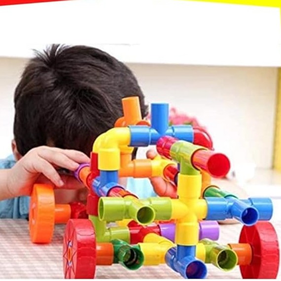 Wheel Tube Construction Building Blocks