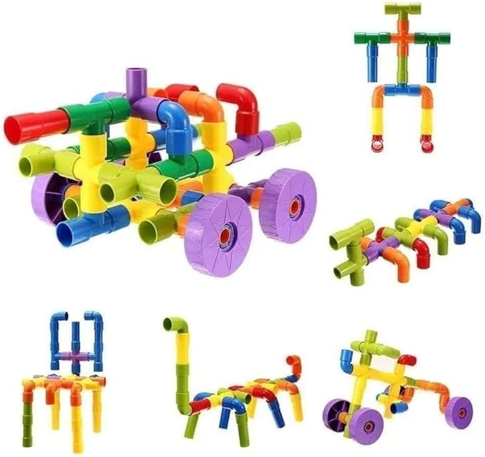 Wheel Tube Construction Building Blocks