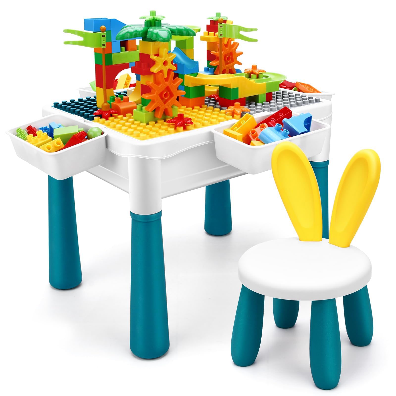 Building Blocks Activity Table with Storage