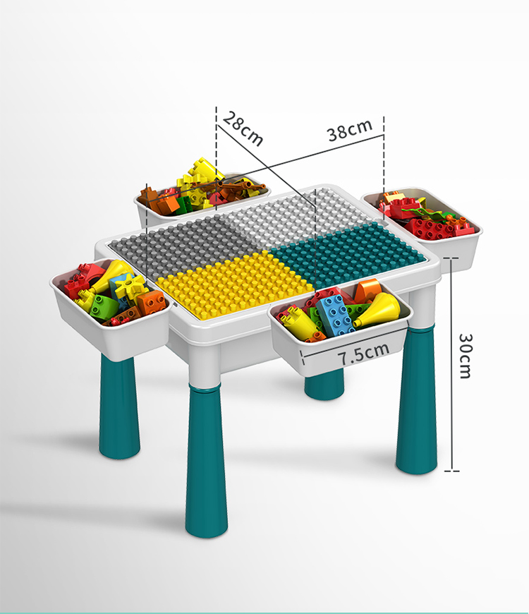 Building Blocks Activity Table with Storage