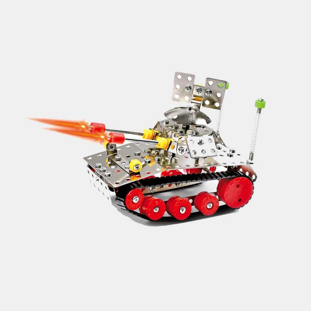 Tank Metal Construction Building Set (193 Pieces)
