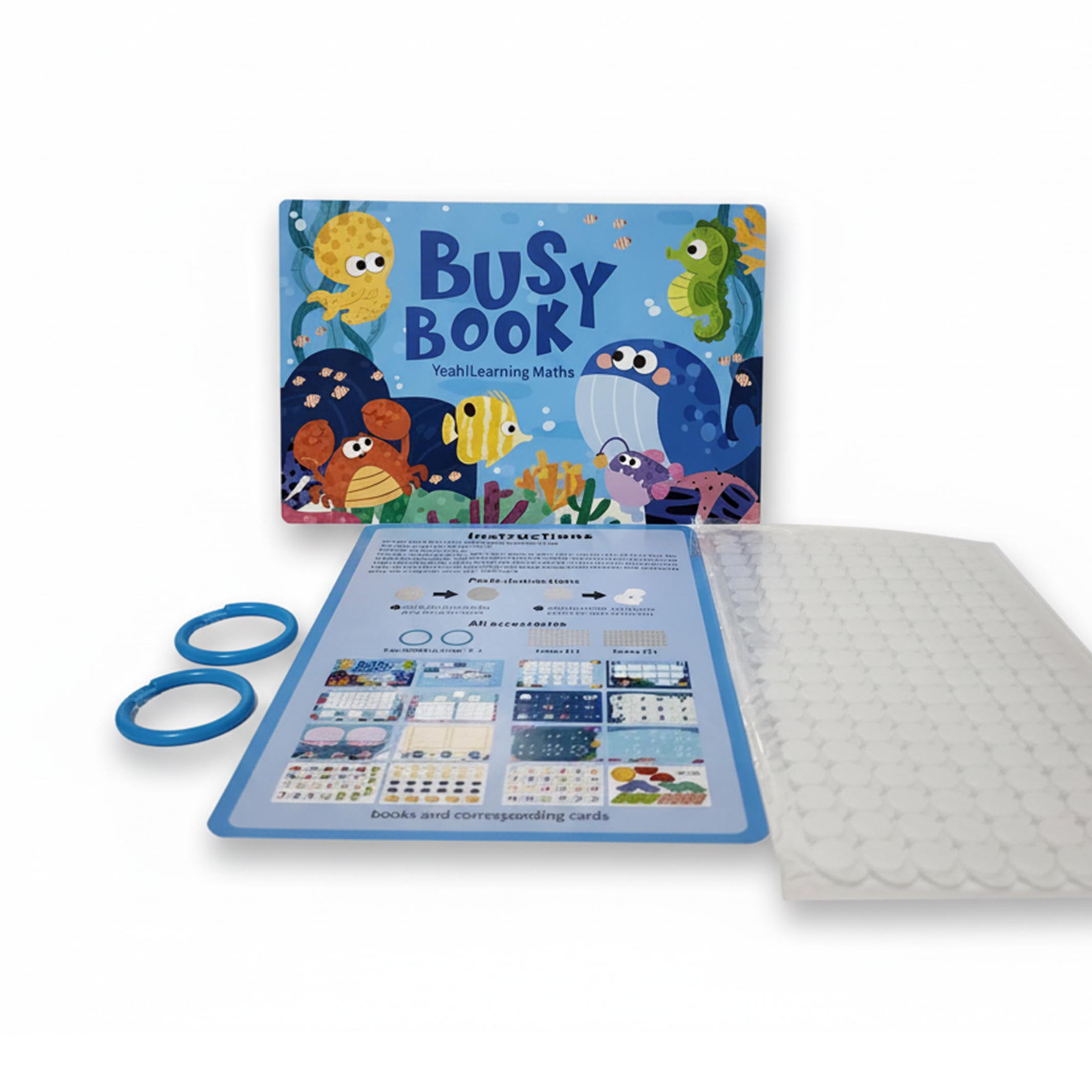 Ocean Math Digital Reusable Busy Book