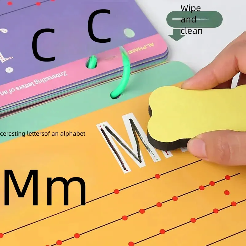 Numbers & Letters Tracing Cards Set (50 Cards)