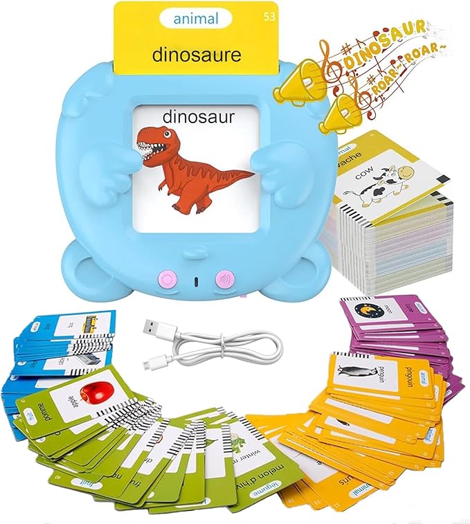 Talking Flash Cards – 224 English Words (Blue)