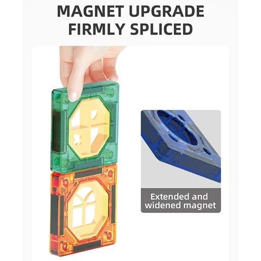 Magnetic Pipe Construction Set (94 Pieces)