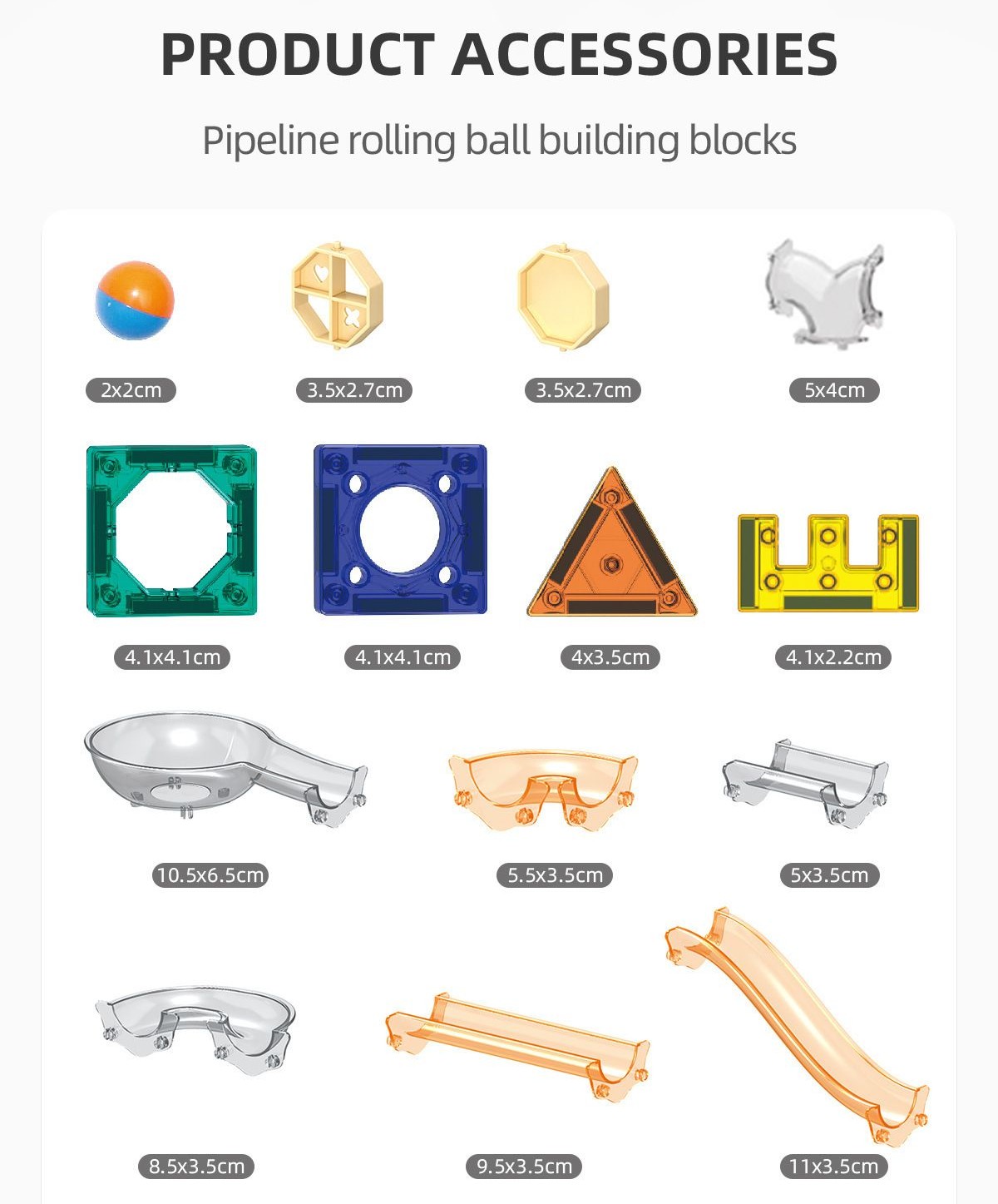 Magnetic Pipe Construction Set (94 Pieces)