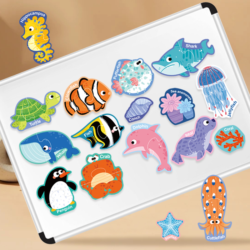Ocean World Magnetic Puzzle Board