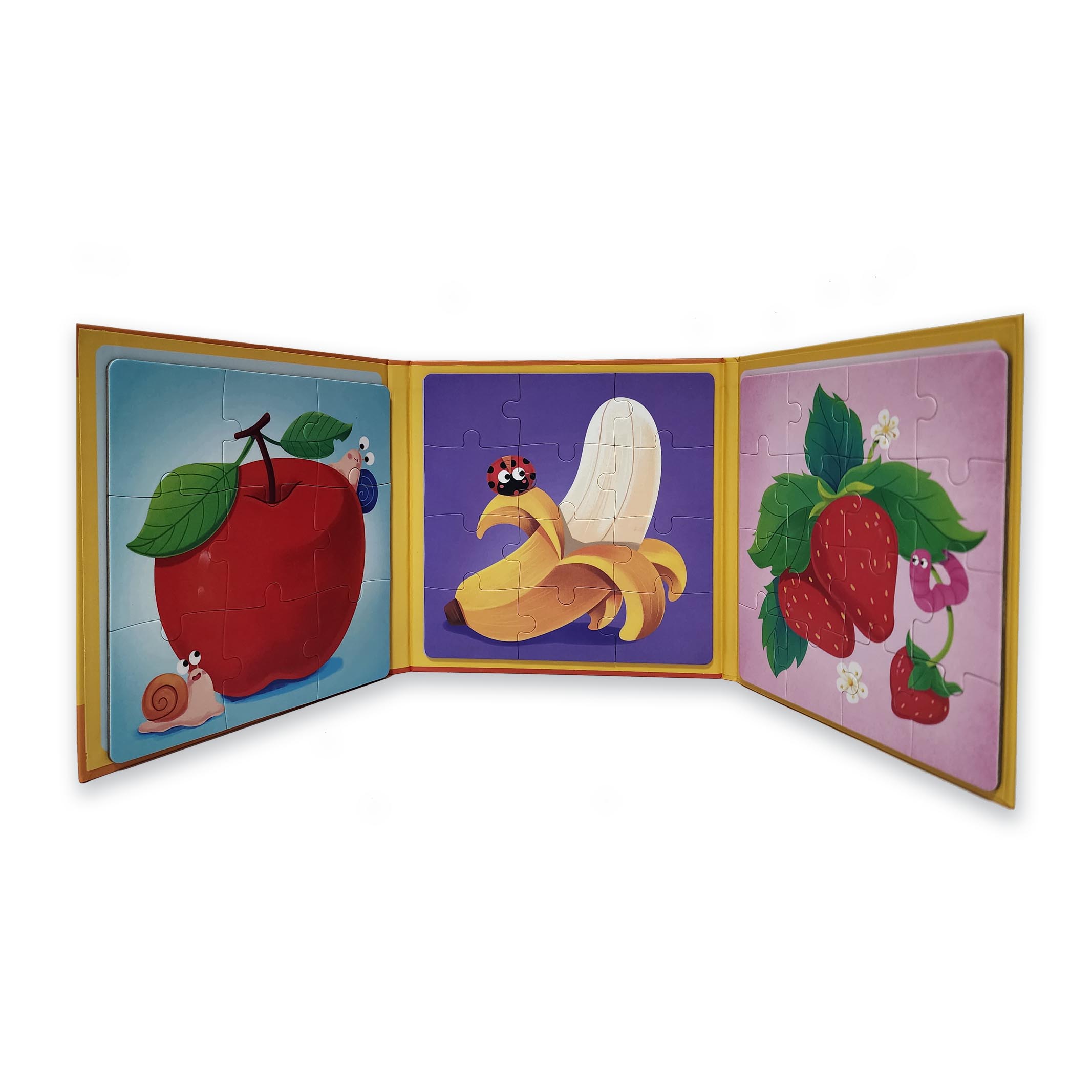 Magnetic Fruit Learning Puzzle
