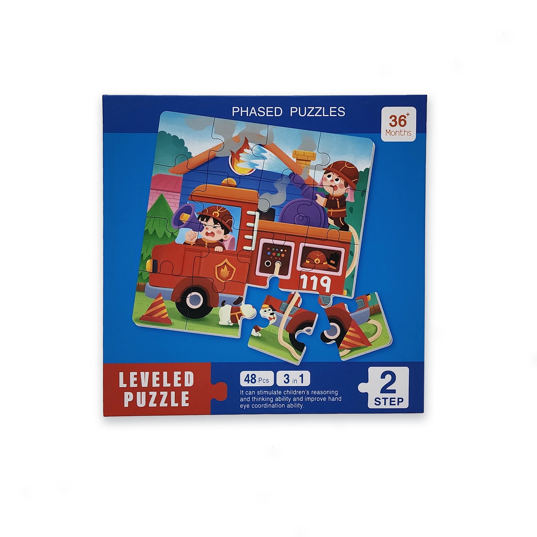 Magnetic Vehicles Puzzle Set