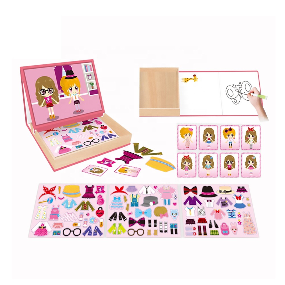 Magnetic Dress-Up Puzzle – Beautiful Girl