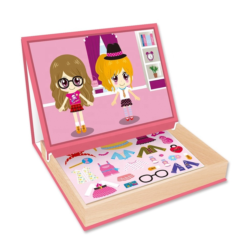 Magnetic Dress-Up Puzzle – Beautiful Girl