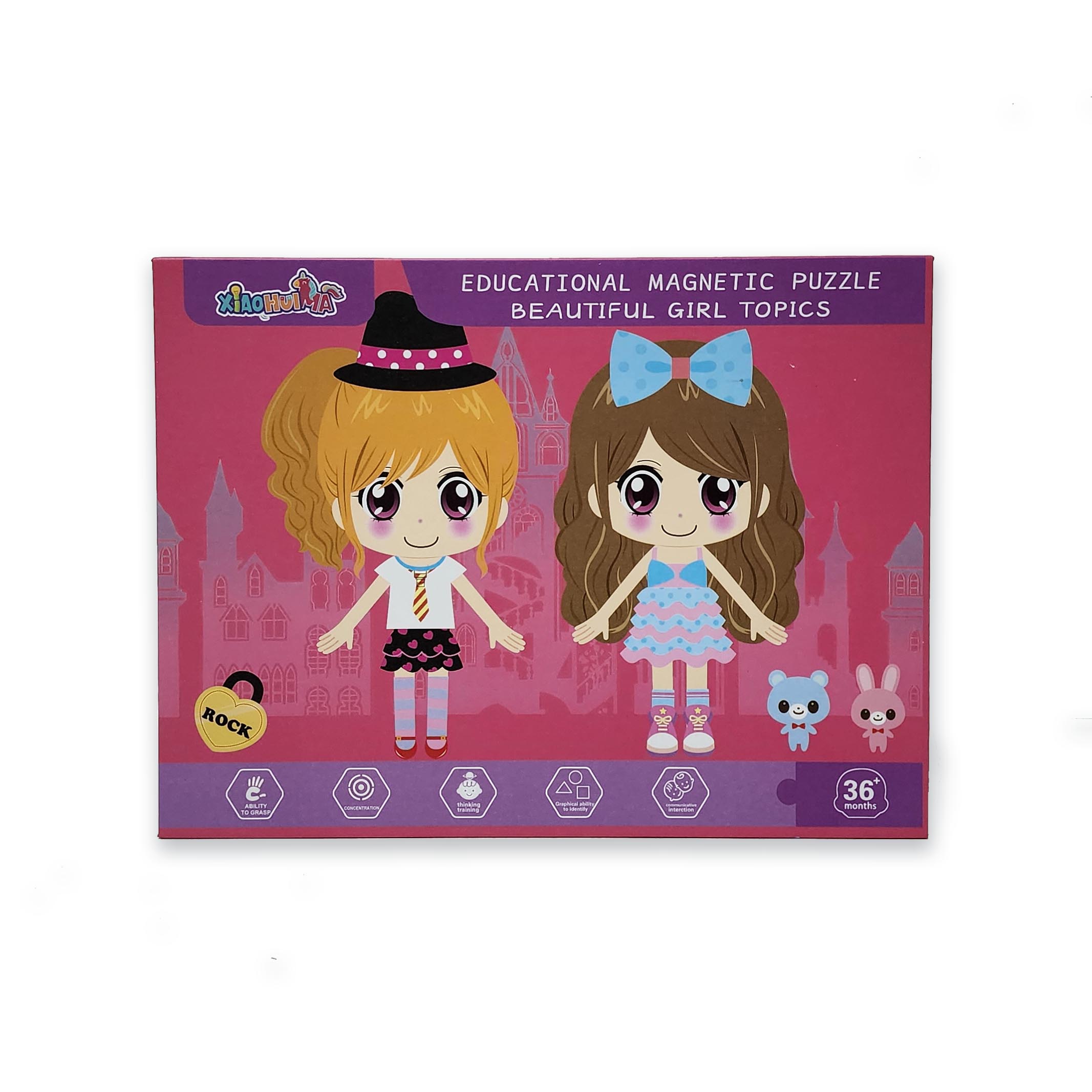 Magnetic Dress-Up Puzzle – Beautiful Girl