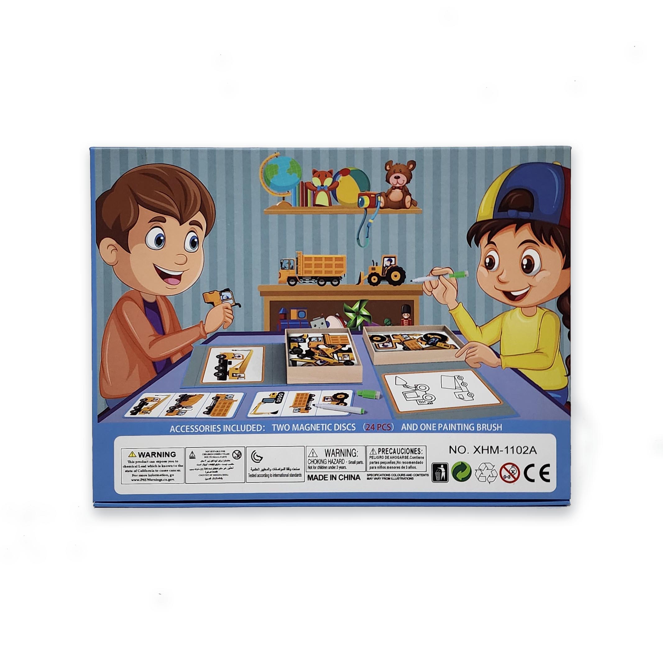Magnetic Engineering Puzzle Set