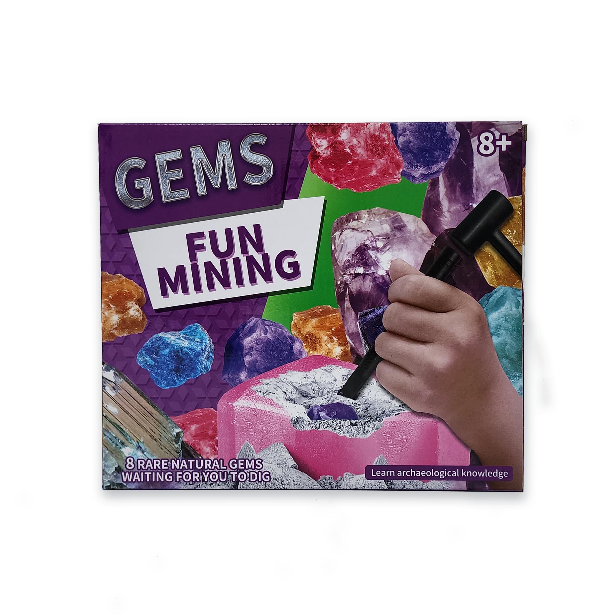 Gem Mining & Excavation Kit – Pink