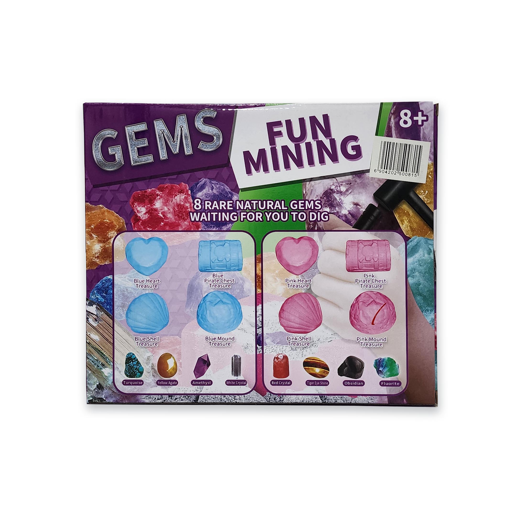 Gem Mining & Excavation Kit – Pink