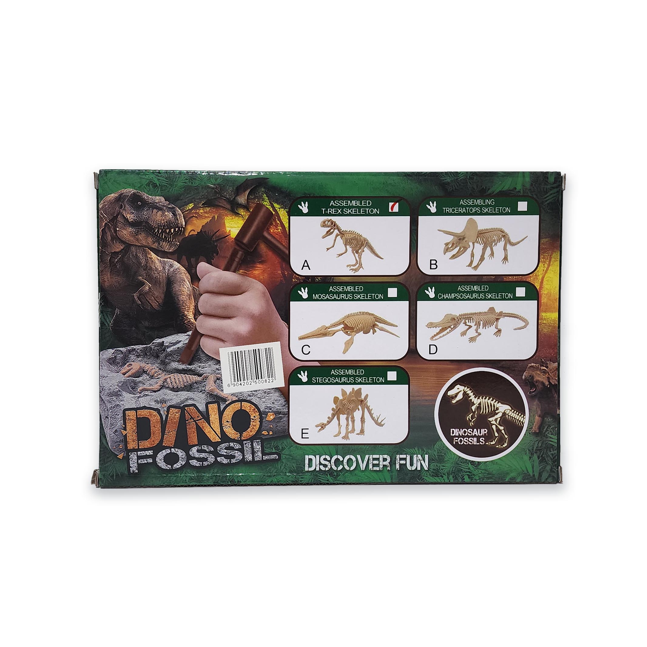 Dinosaur Fossil Skeleton Excavation Kit