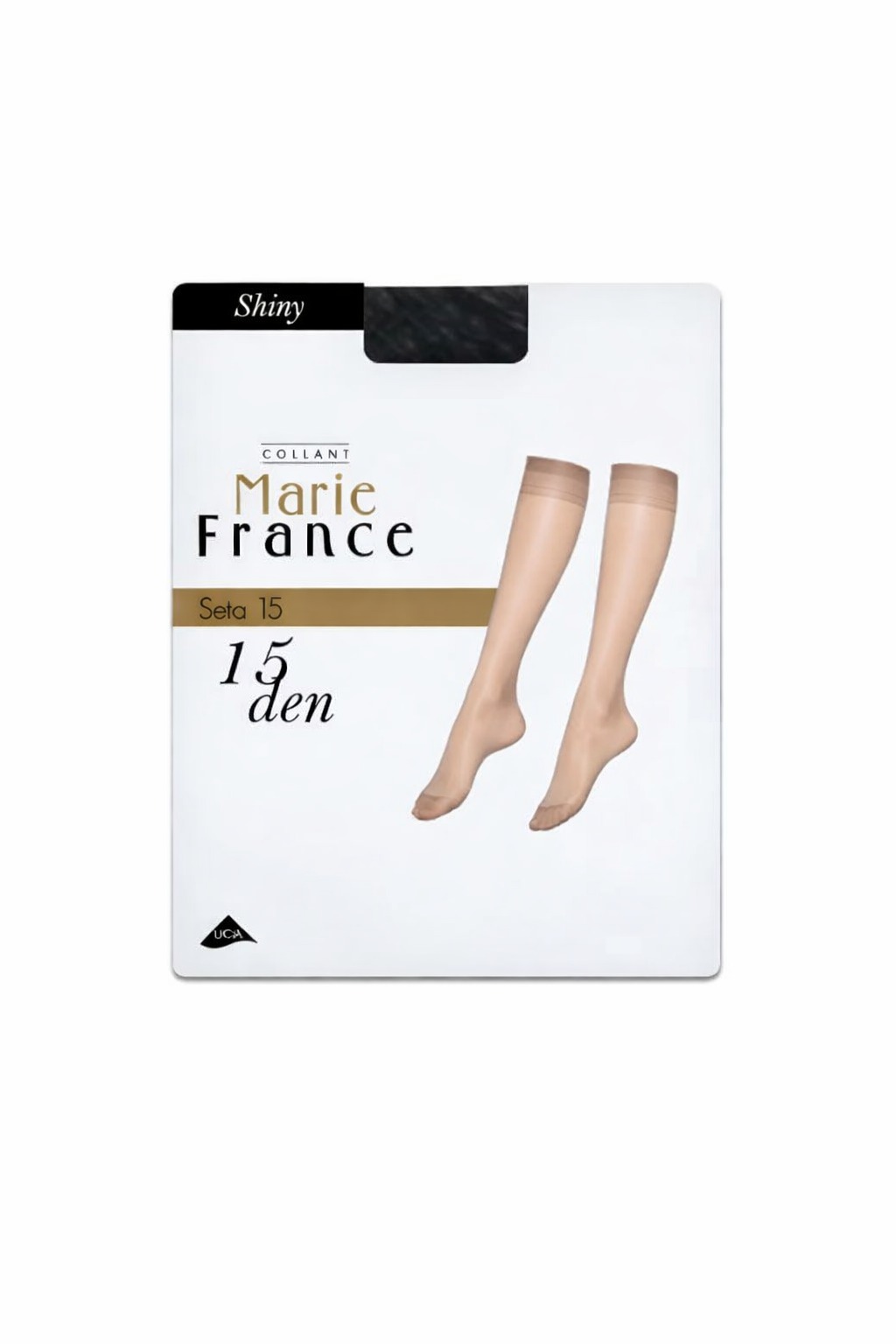 Marie France Seta 15 Denier Tights – Black – XL