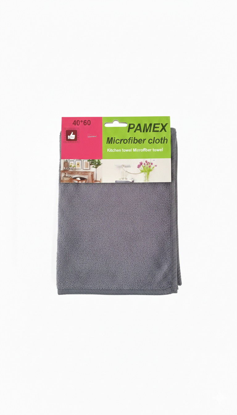 Pamex Microfiber Cloth Silver 60x40 cm